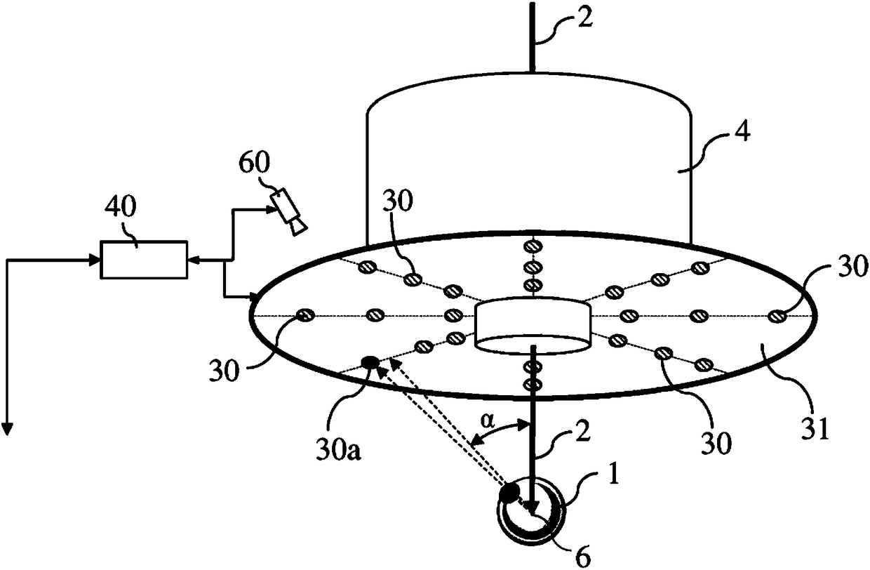 Particle therapy apparatus for eye treatment