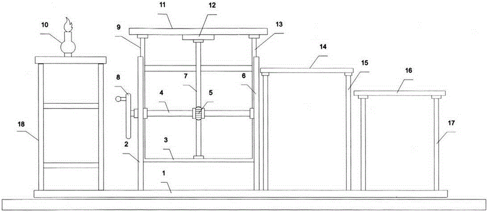 Adjustable microorganism cultivation dish operating frame