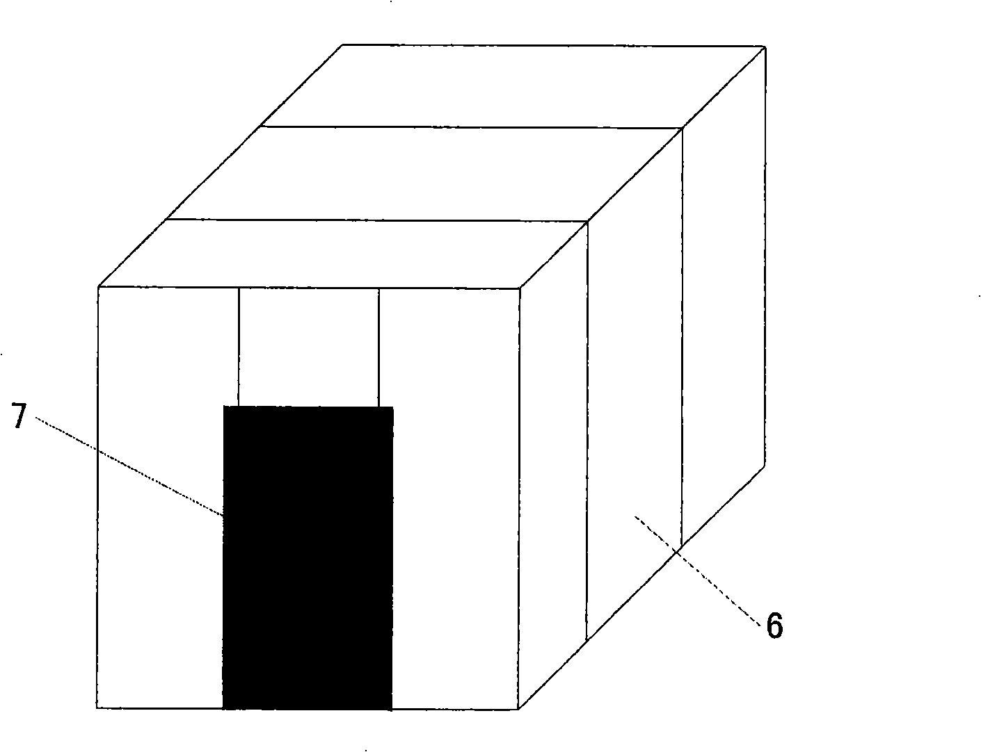 Combined shielding house with leakage-proof structure