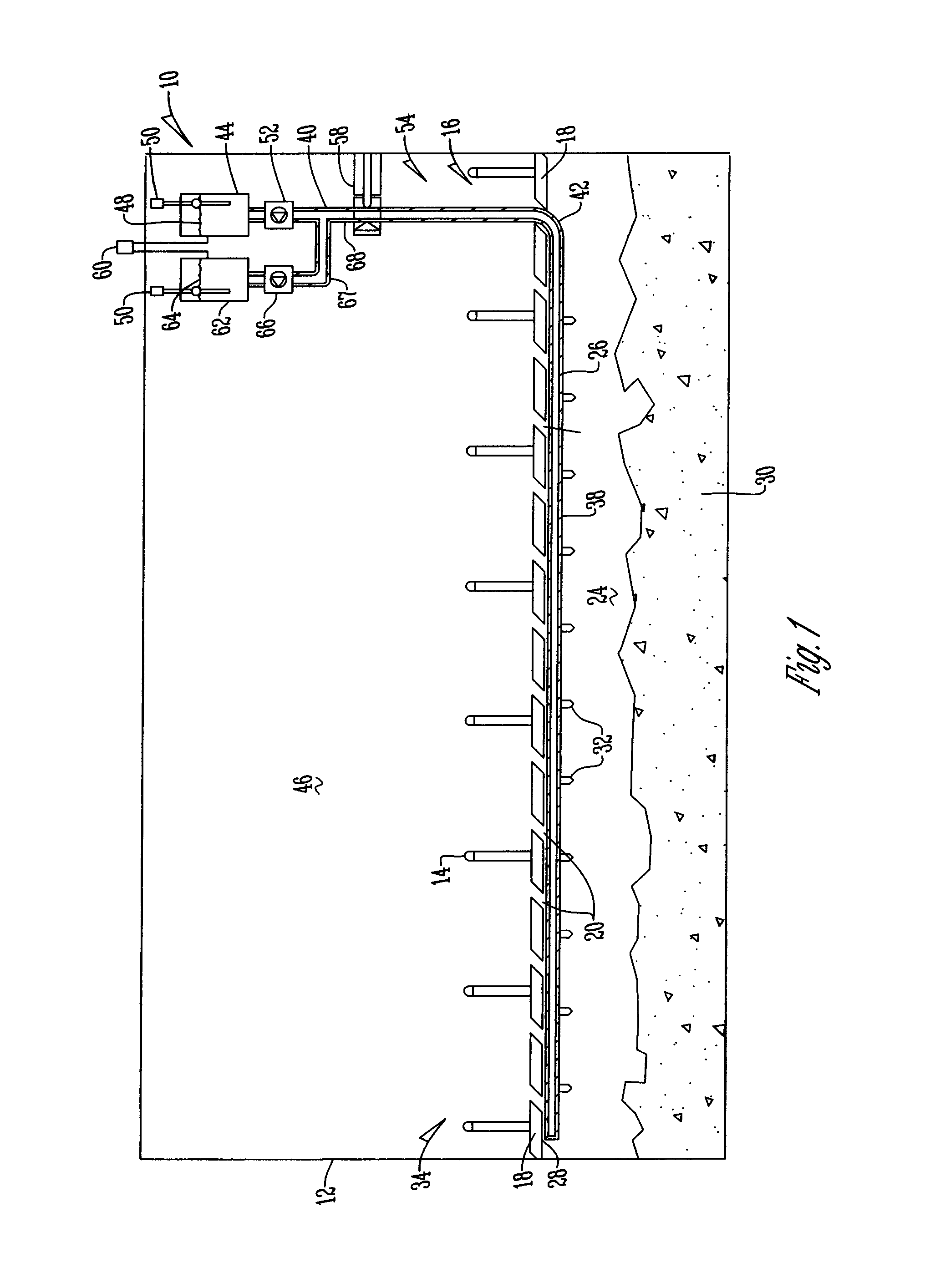 System and method for reducing emissions in a hog confinement facility