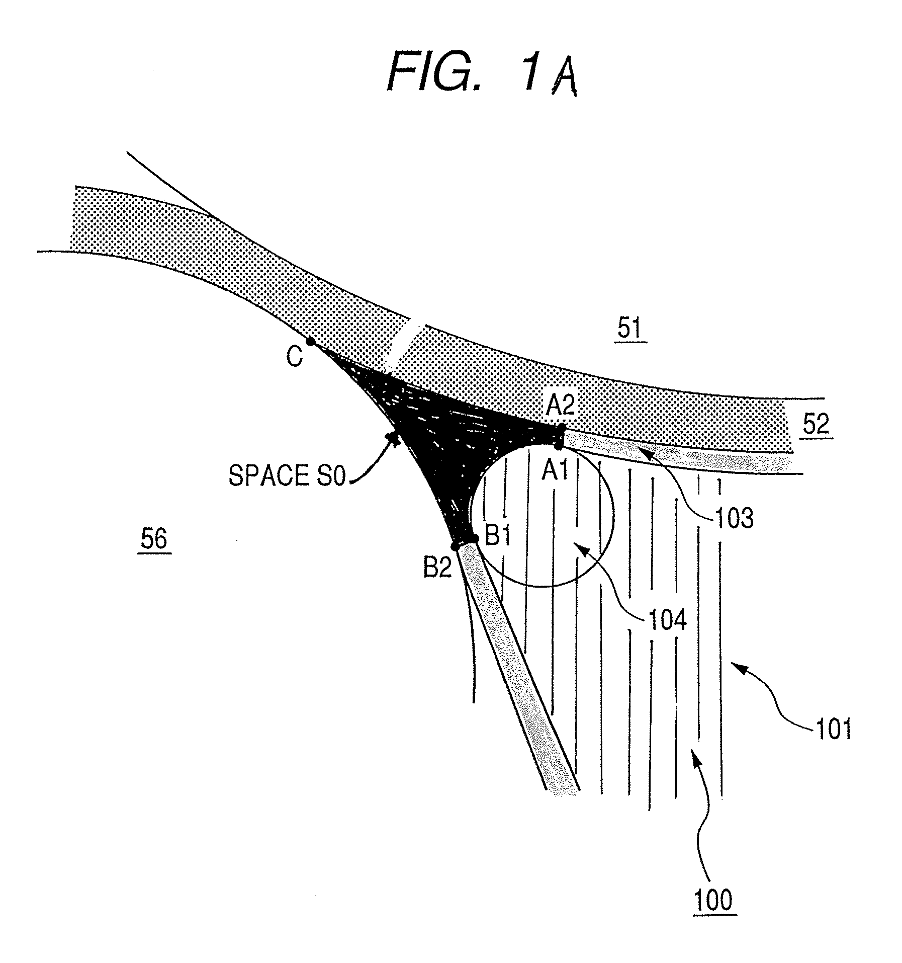 Image heating apparatus with heating nip for preventing image failure