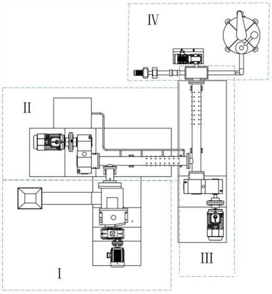 Polyurethane flexible foam continuous powdering device and powdering method thereof