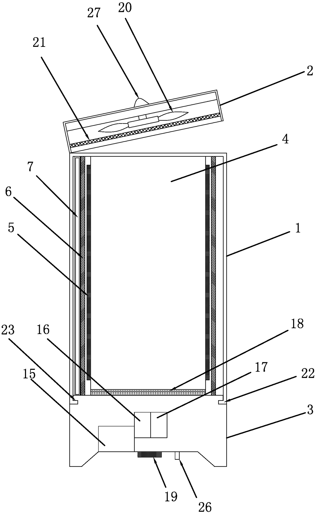 A solar water cup with adjustable water temperature