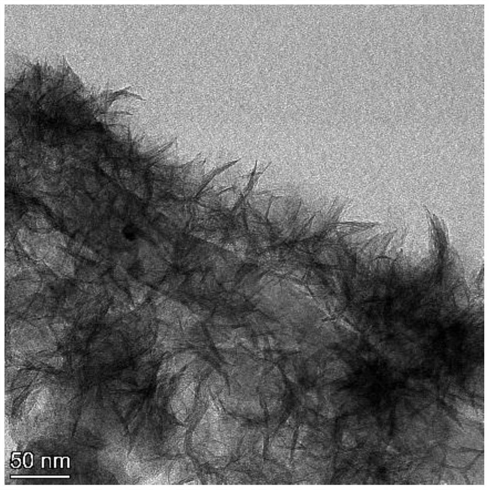 A modified epoxy nanocomposite material based on layered nickel silicate-coated polyaniline composite nanofibers and its preparation method