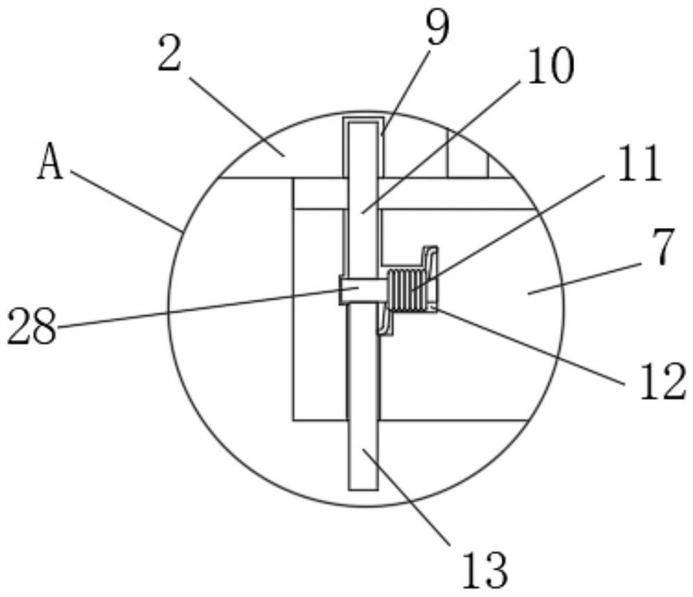 A kind of circulating powder passing machine for electric wire