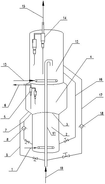 Method for preparing low carbon olefin through oxygenated chemicals