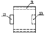 Assembled type concrete block pressing rod beam and using method, production die and production method thereof