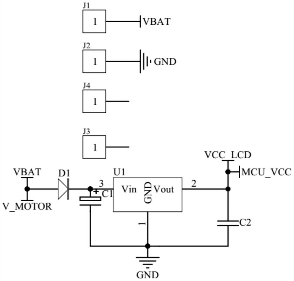 Fuel gas furnace timer driving circuit