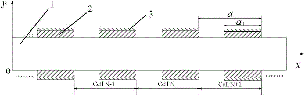 Discretized rubber layer photonic crystal shaft with low-frequency vibration-damping characteristics