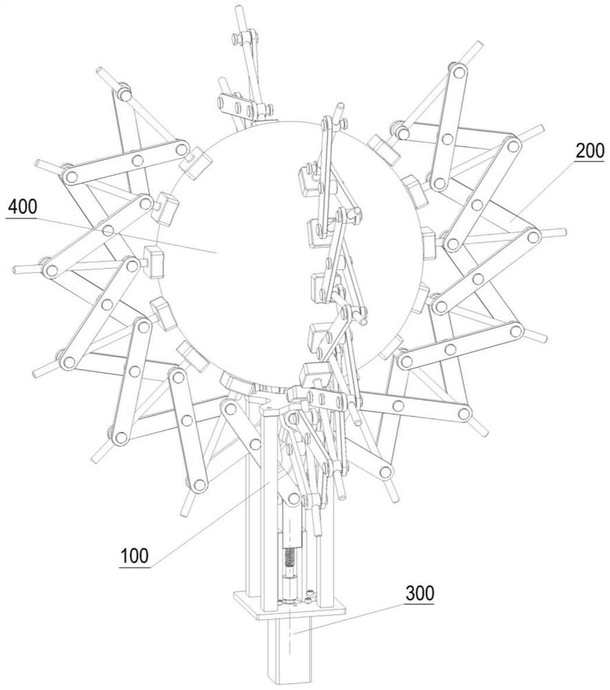 Thin-wall sphere supporting device