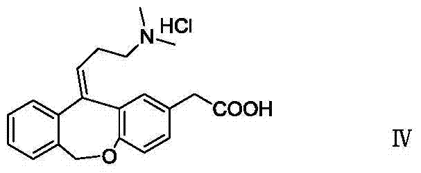 Novel method for preparing olopatadine hydrochloride by using high-activity organic zinc reagent