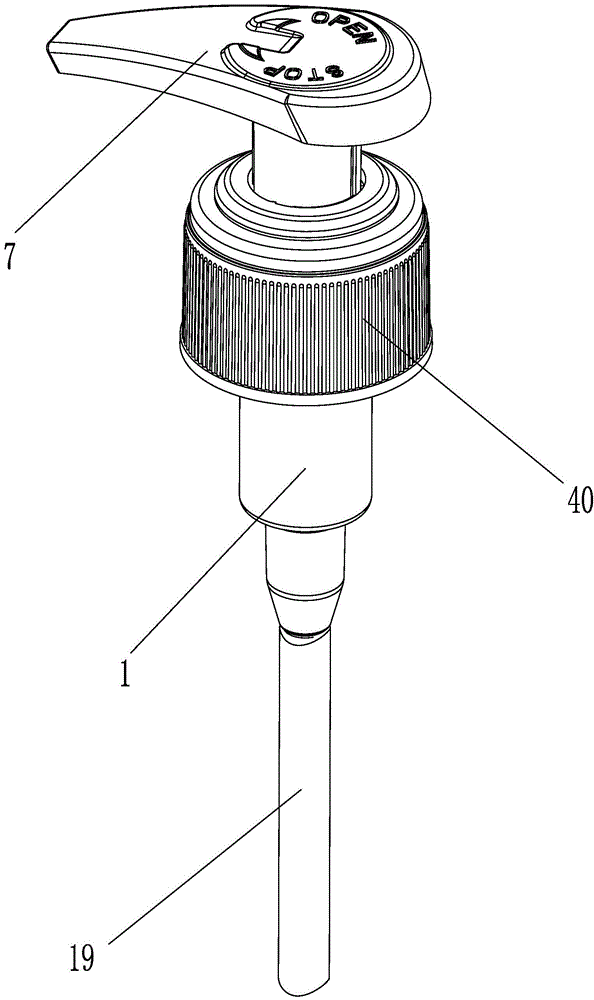 Self-locking type emulsion pump