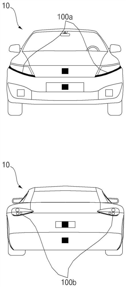 Vehicle lights and vehicles