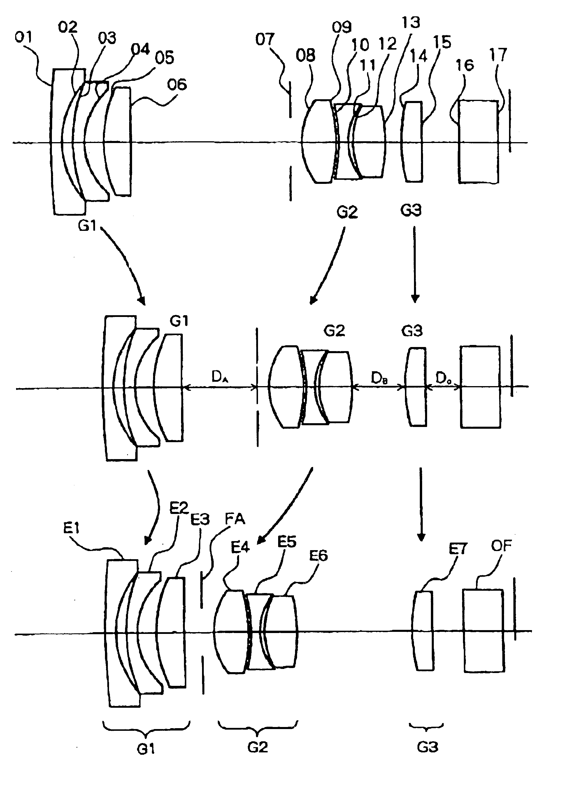 Zoom lens, camera, and portable information terminal device