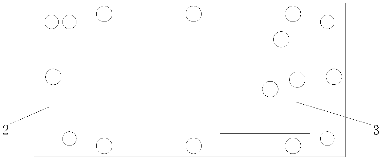 A kind of manufacturing method of asymmetrical multi-plate nested collage type mixed pressure plate