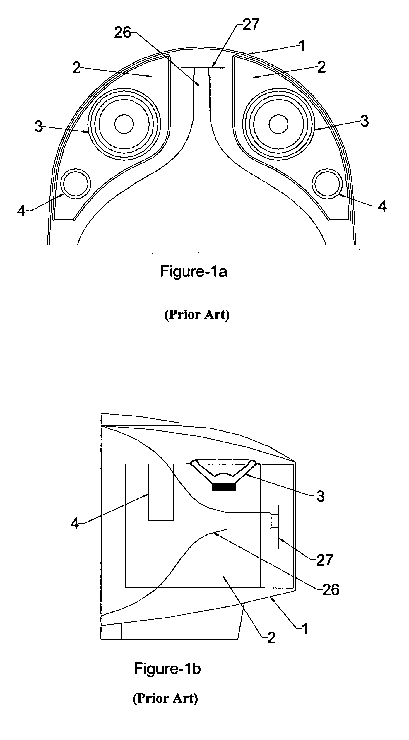 Contoured passive radiator and loudspeaker incorporating same