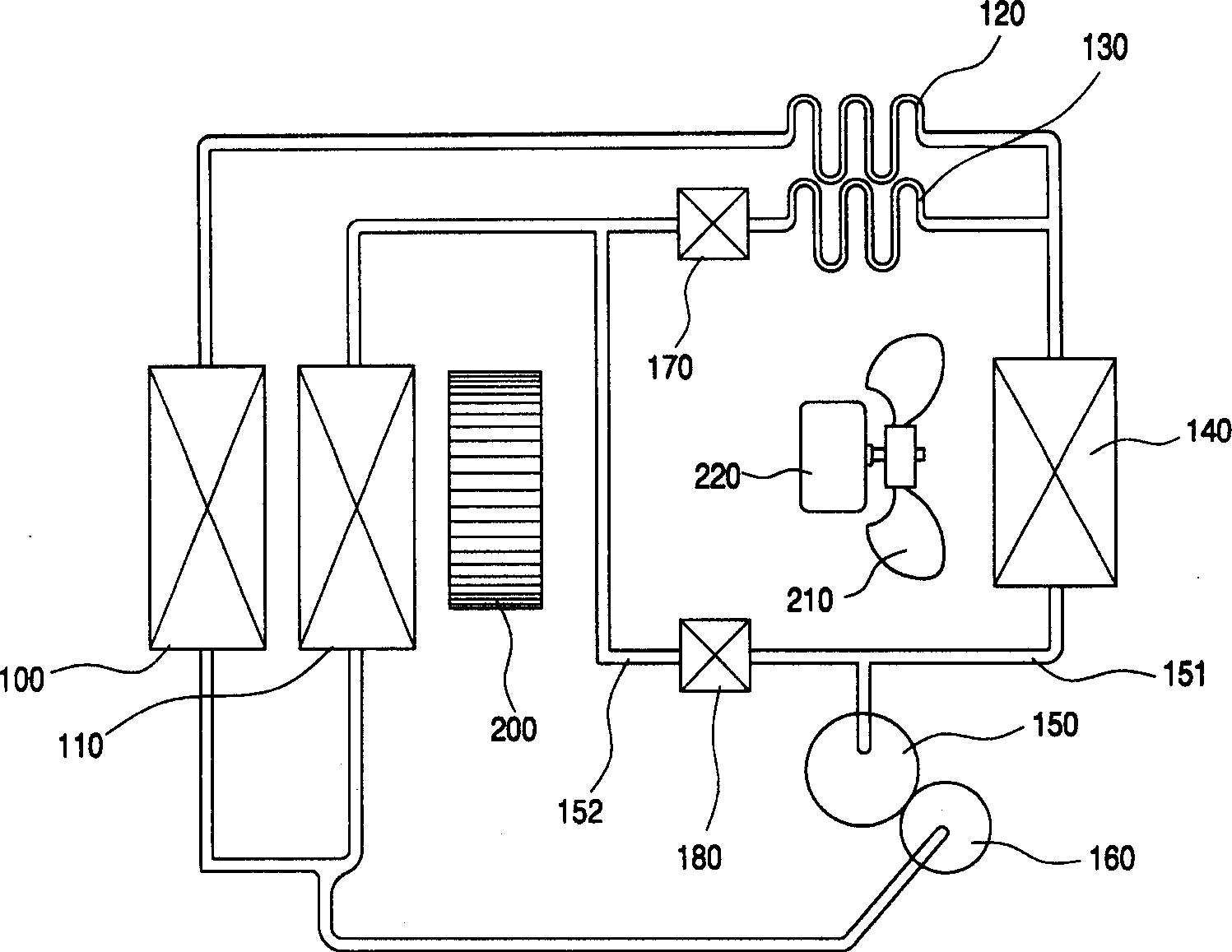 Air conditioner having thermostatic and dehumidifying functions and its operating method