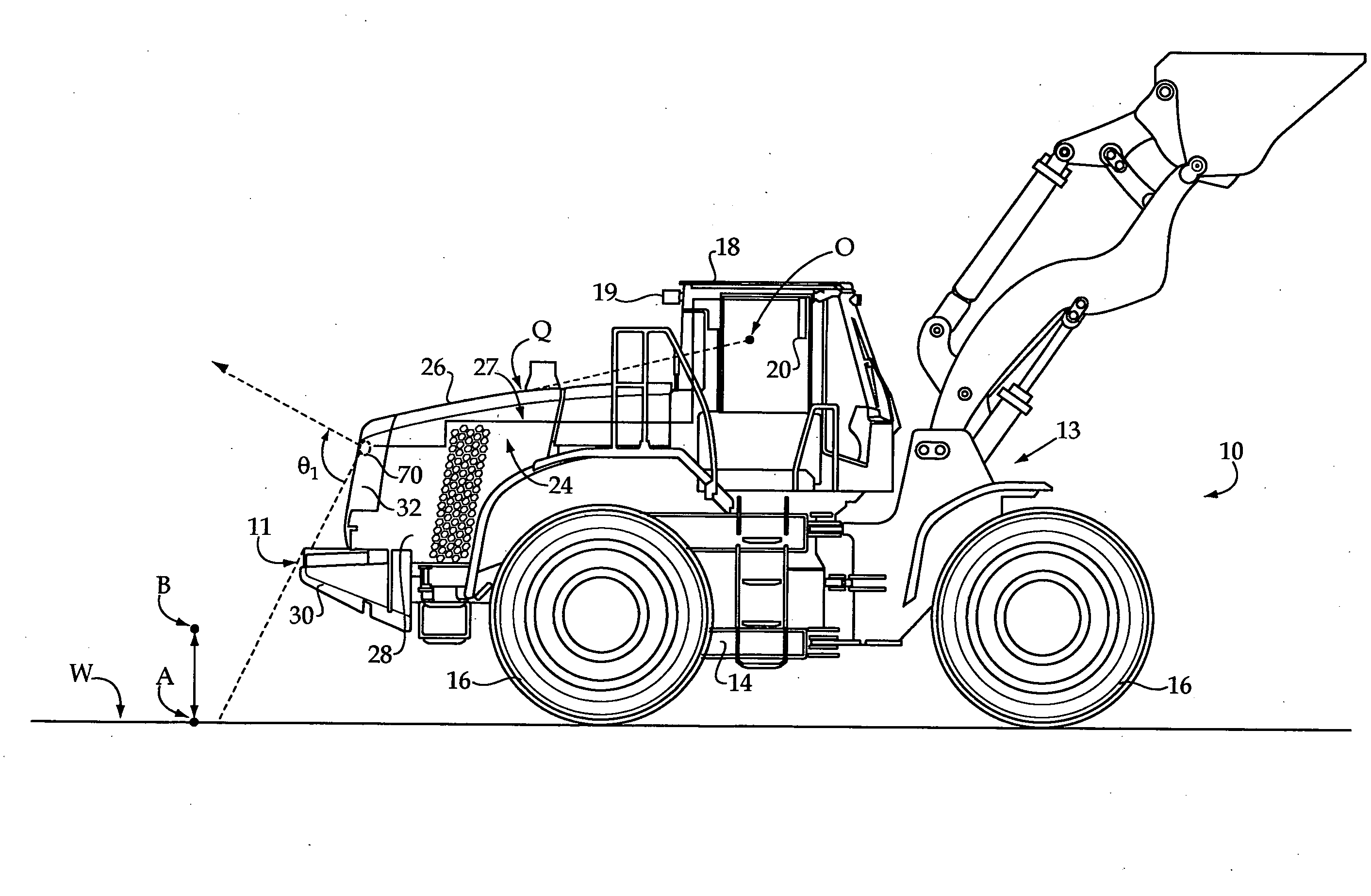 Machine having camera and mounting strategy therefor