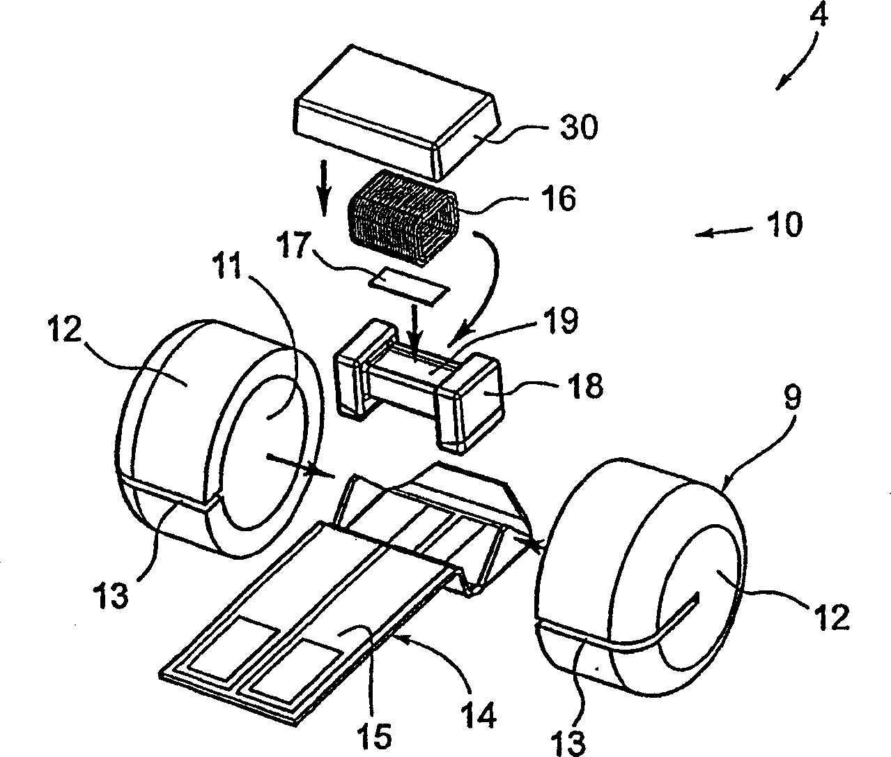 Magnetic field sensor and electrical current sensor therewith