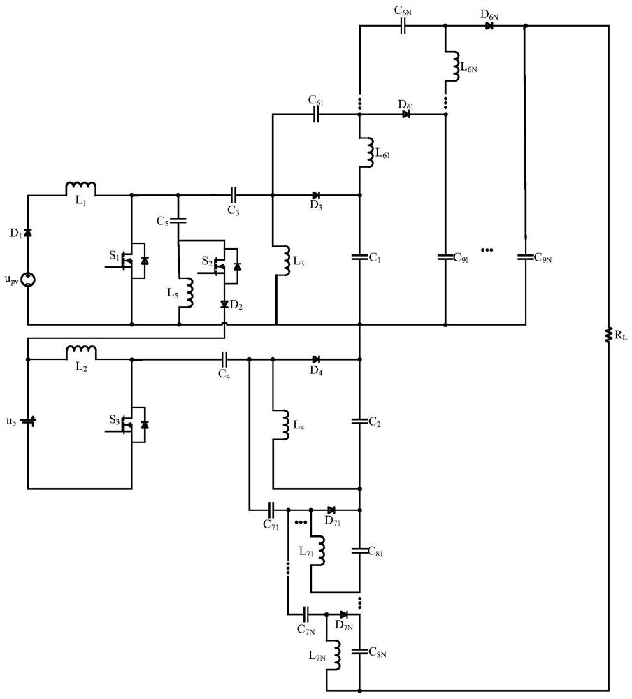 Three-port high-reliability sepic DC-DC converter