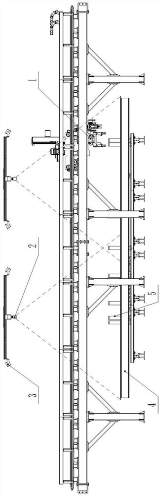 Method for identifying side form based on 2D plane vision and form removal equipment