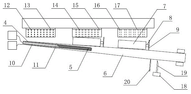 Sheet package type melt spinning cartridge, production equipment and processing method thereof