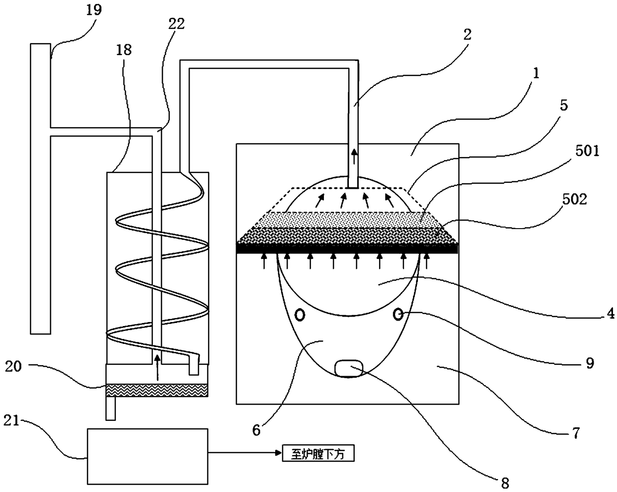 Sewage regeneration cycle treatment method and system thereof