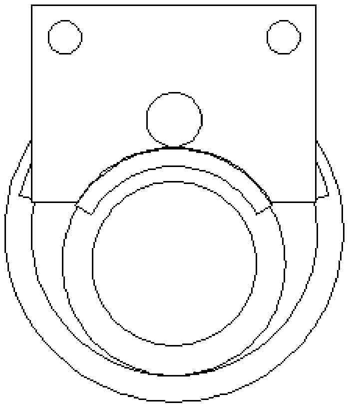 Device for preventing ball damage during ball release of deep groove ball bearing