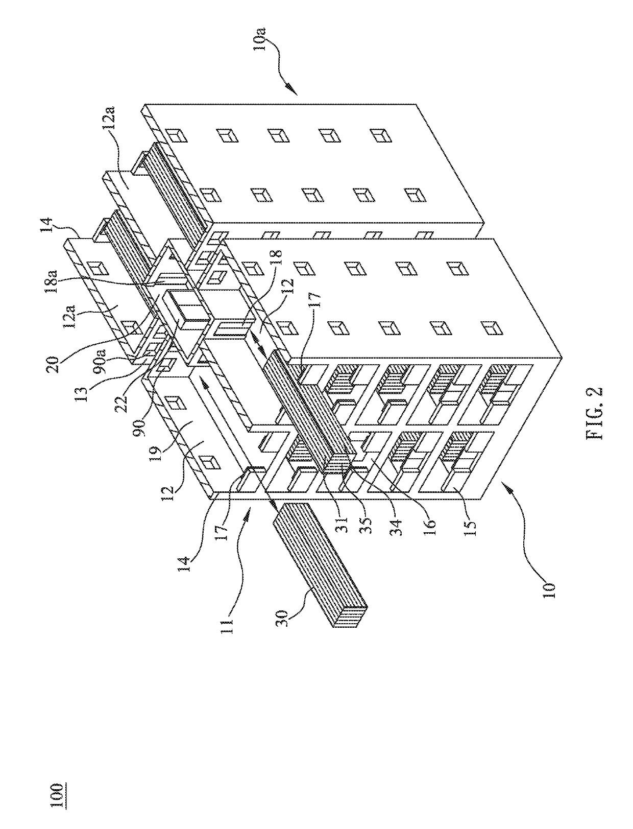 Modular container building