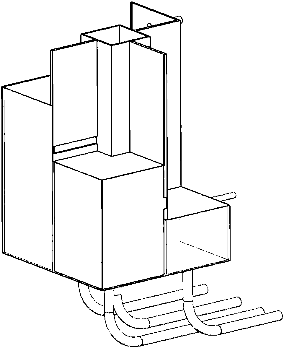 Cuboidal passive novel separating equipment