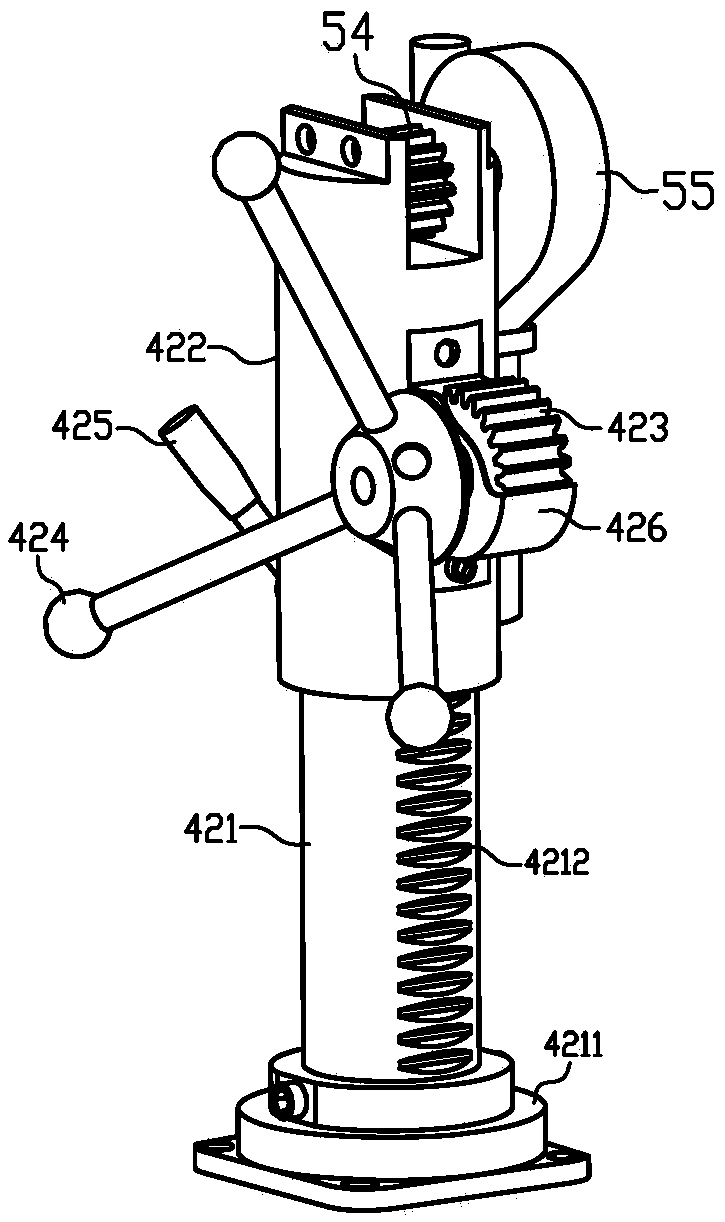 A cutting and processing device for acrylic products