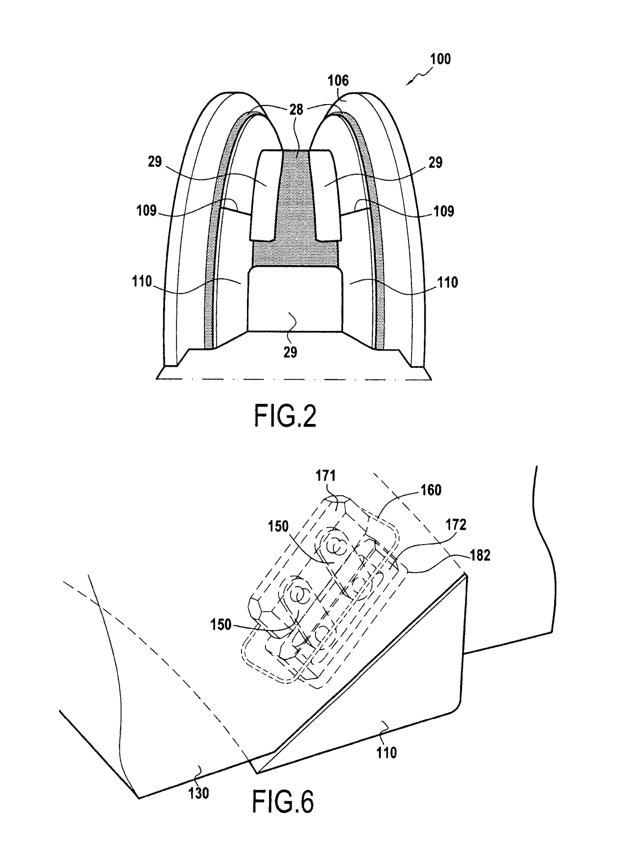 Device for fabricating a composite material part