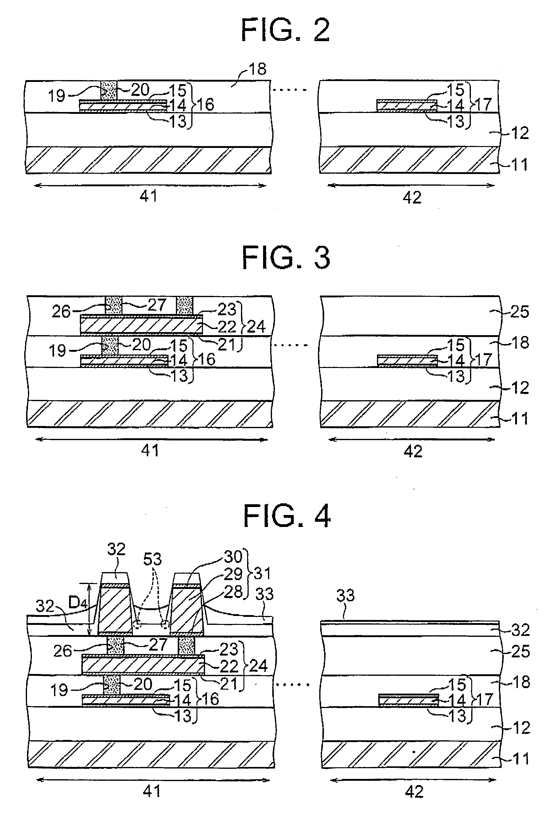 Semiconductor device having a modified dielectric film