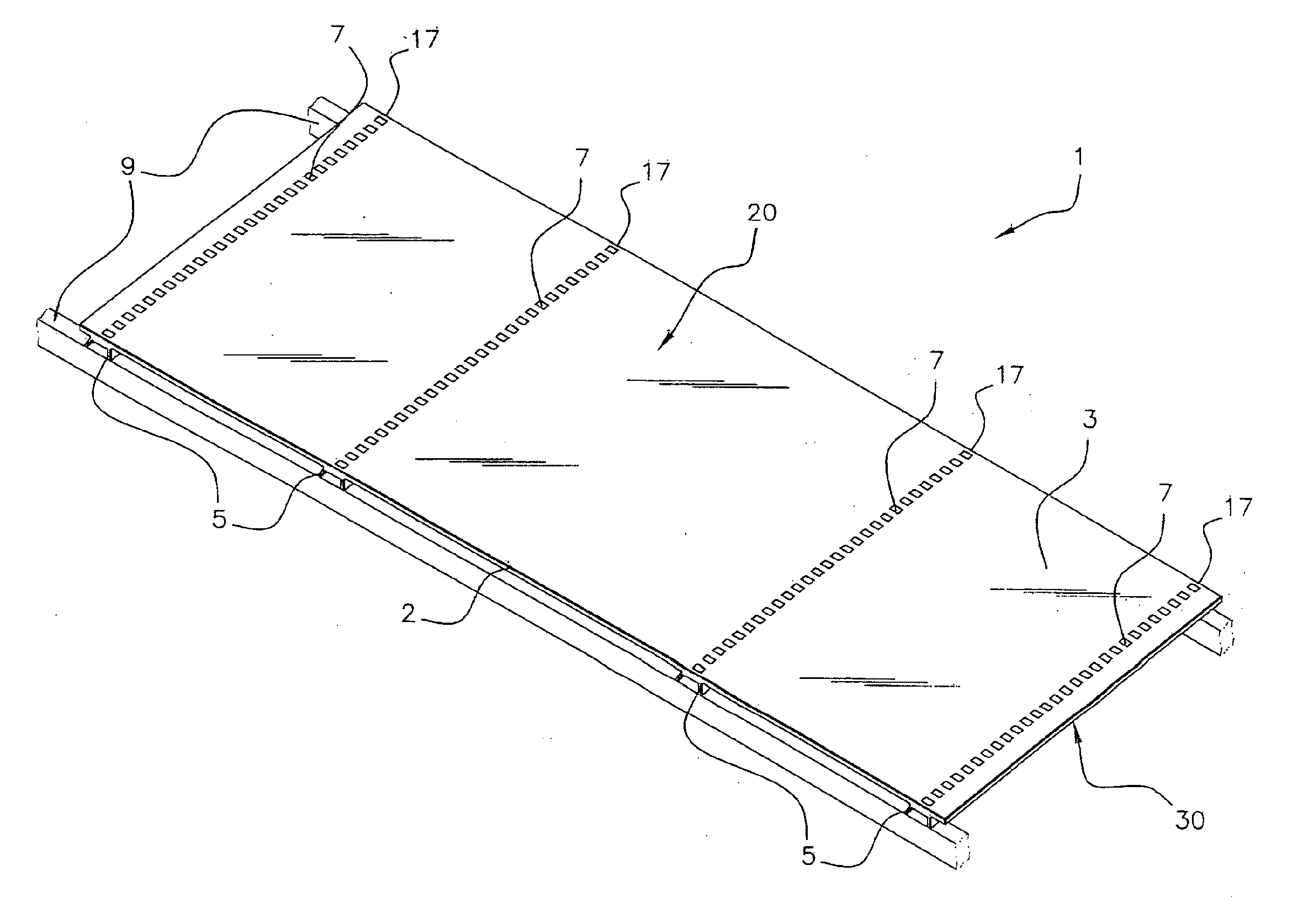 Unitary panel for the floor of a vehicle, floor, and vehicle including such a unitary panel