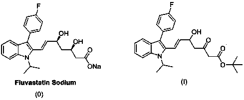 Improvement method of preparation technology of tert-butyl (E)-7-[3'-(4''-fluorophenyl)-1'-methylethyl-indol-2'-yl)-3-oxo-5-hydroxy-6-heptenoate