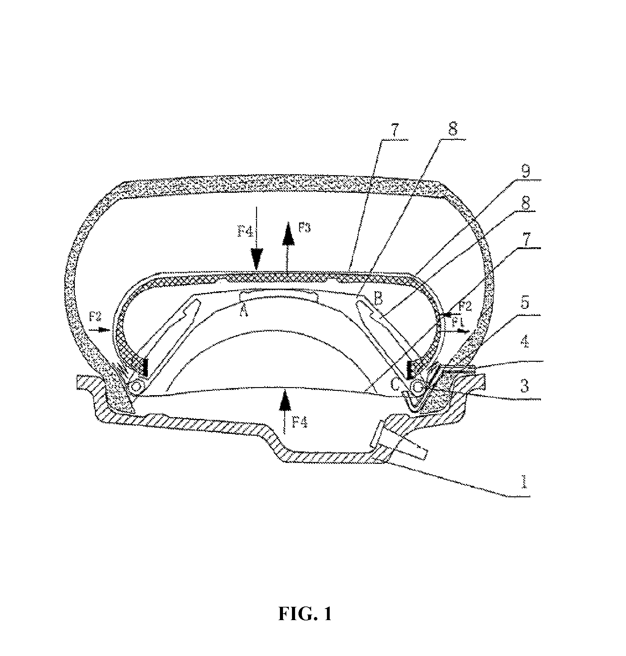 Airbag for vehicle tires