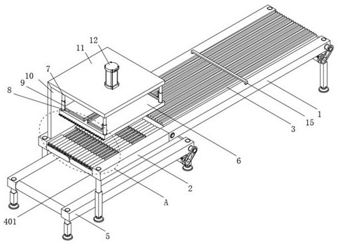 A kind of solar heat collecting tube packing equipment