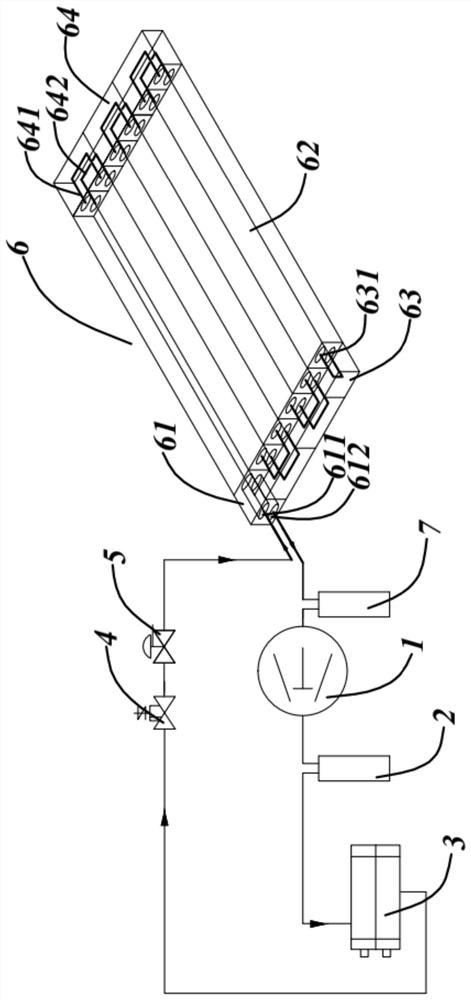 Flat freezing plate and refrigerating system with same