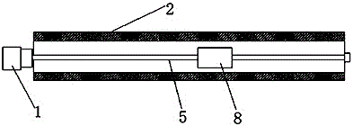 Mechanical arm with weighing function