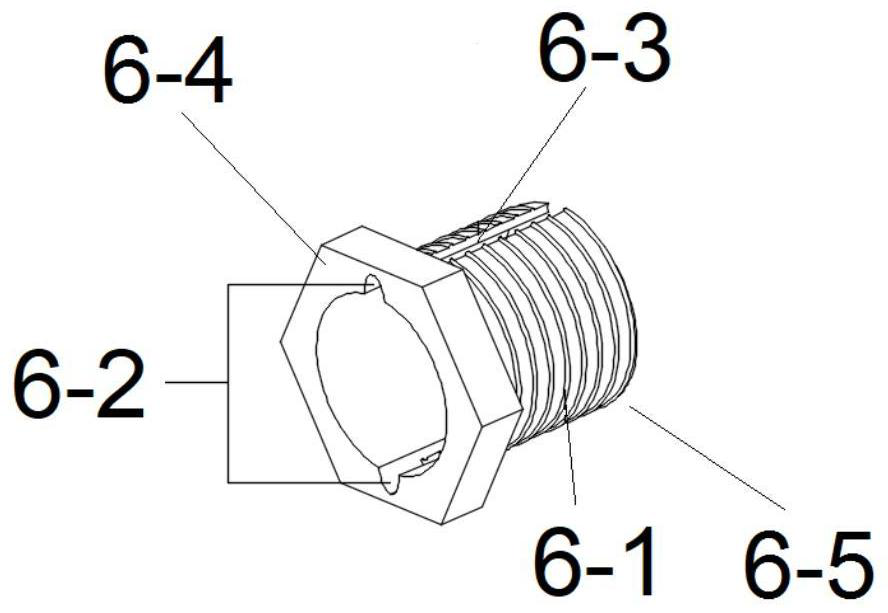 Grouting device for high coagulation grouting material