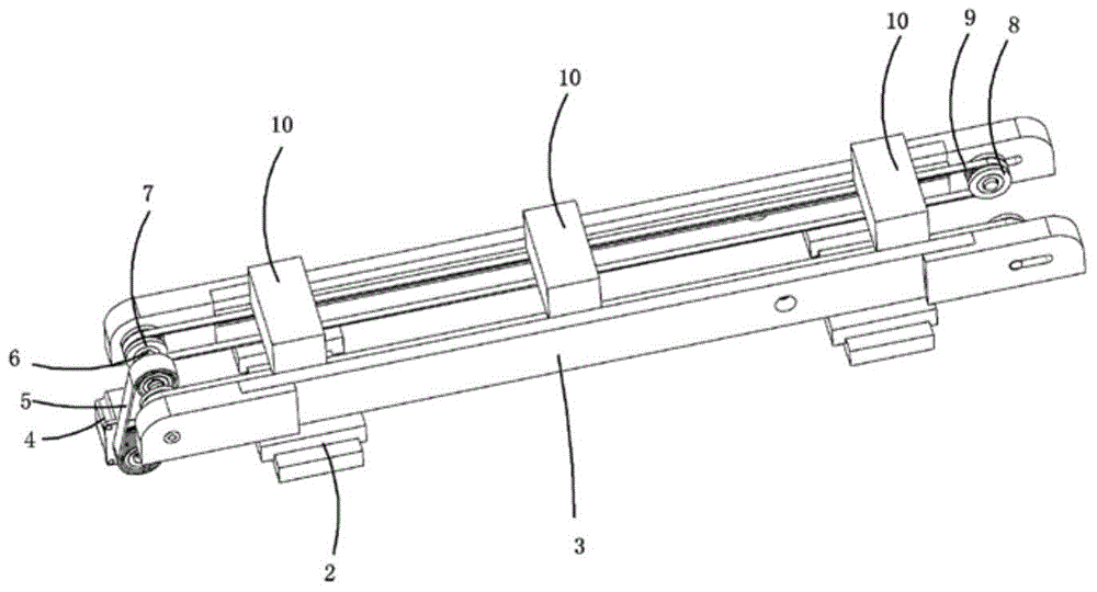 Assembly line type screw locking and adhesive dispensing double-station operating device