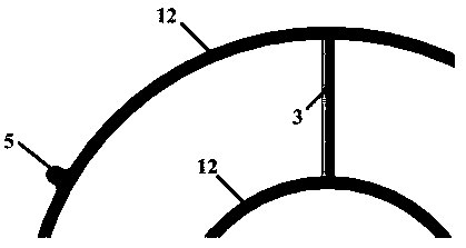 A cylindrical light curtain speed measuring device and its speed measuring method