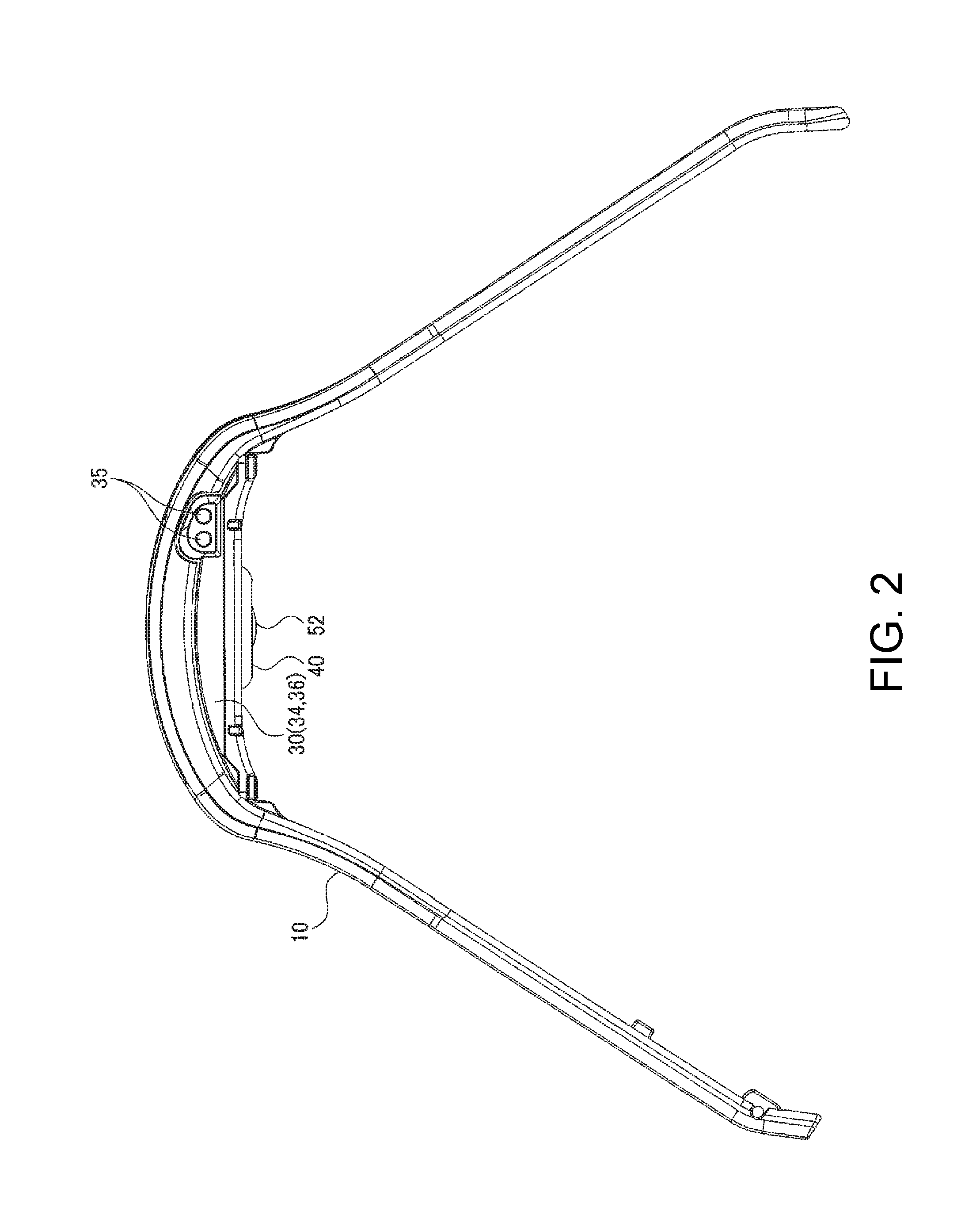 Biological information measuring module and biological information measuring apparatus