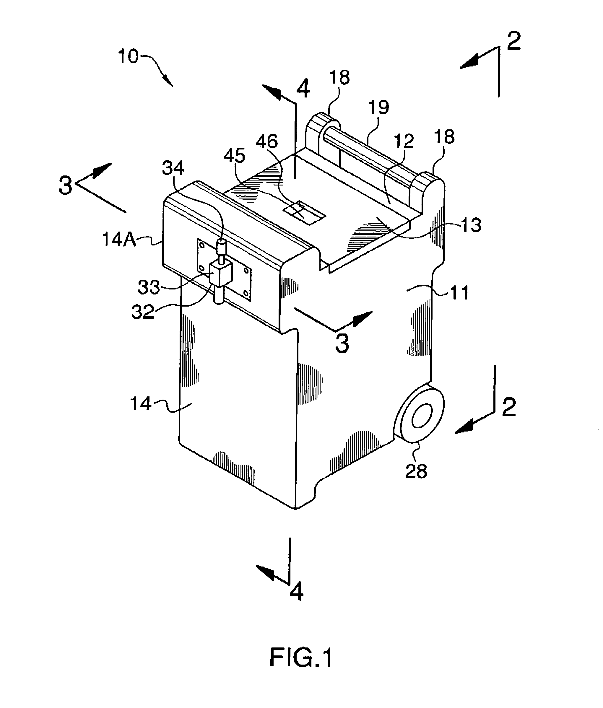 Portable container and dispenser for kegged beer