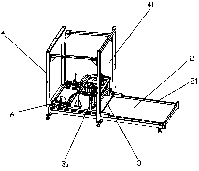 Positioning tool for welding car head underframe