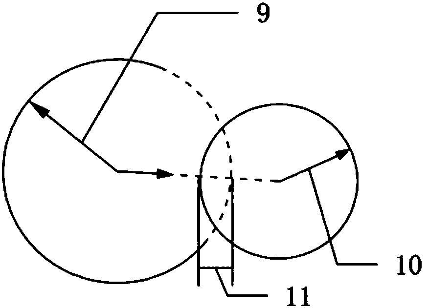 Power function model method for two-dimensional mesoscopic time-dependent fracture of rock mass