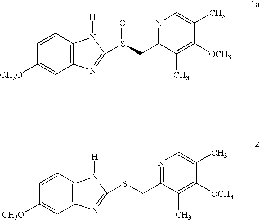 Process for the preparation of esomeprazole and salts thereof