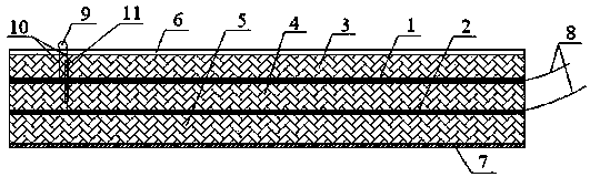 Decorative plate and application thereof