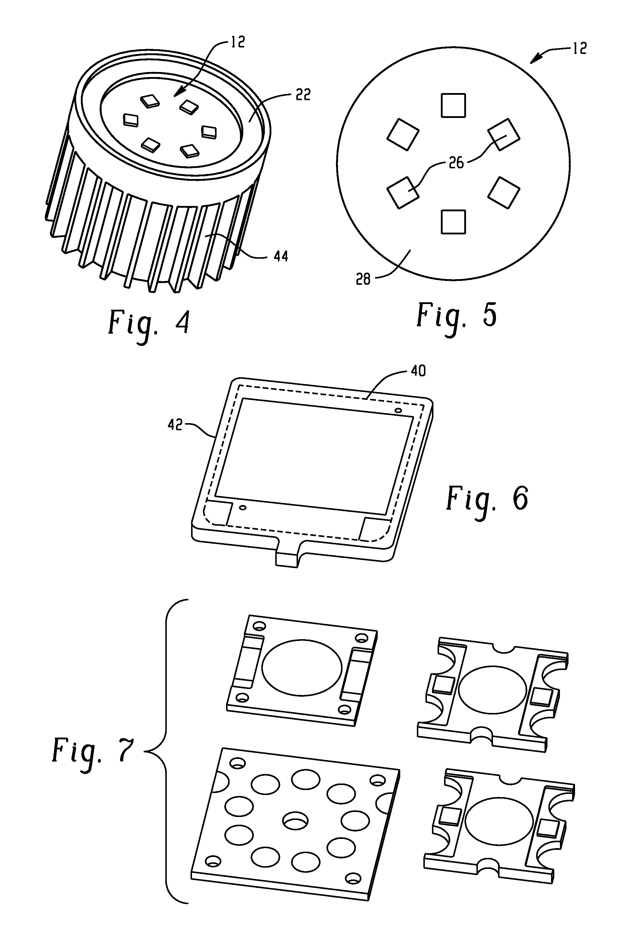 LED plastic heat sink and method for making and using the same