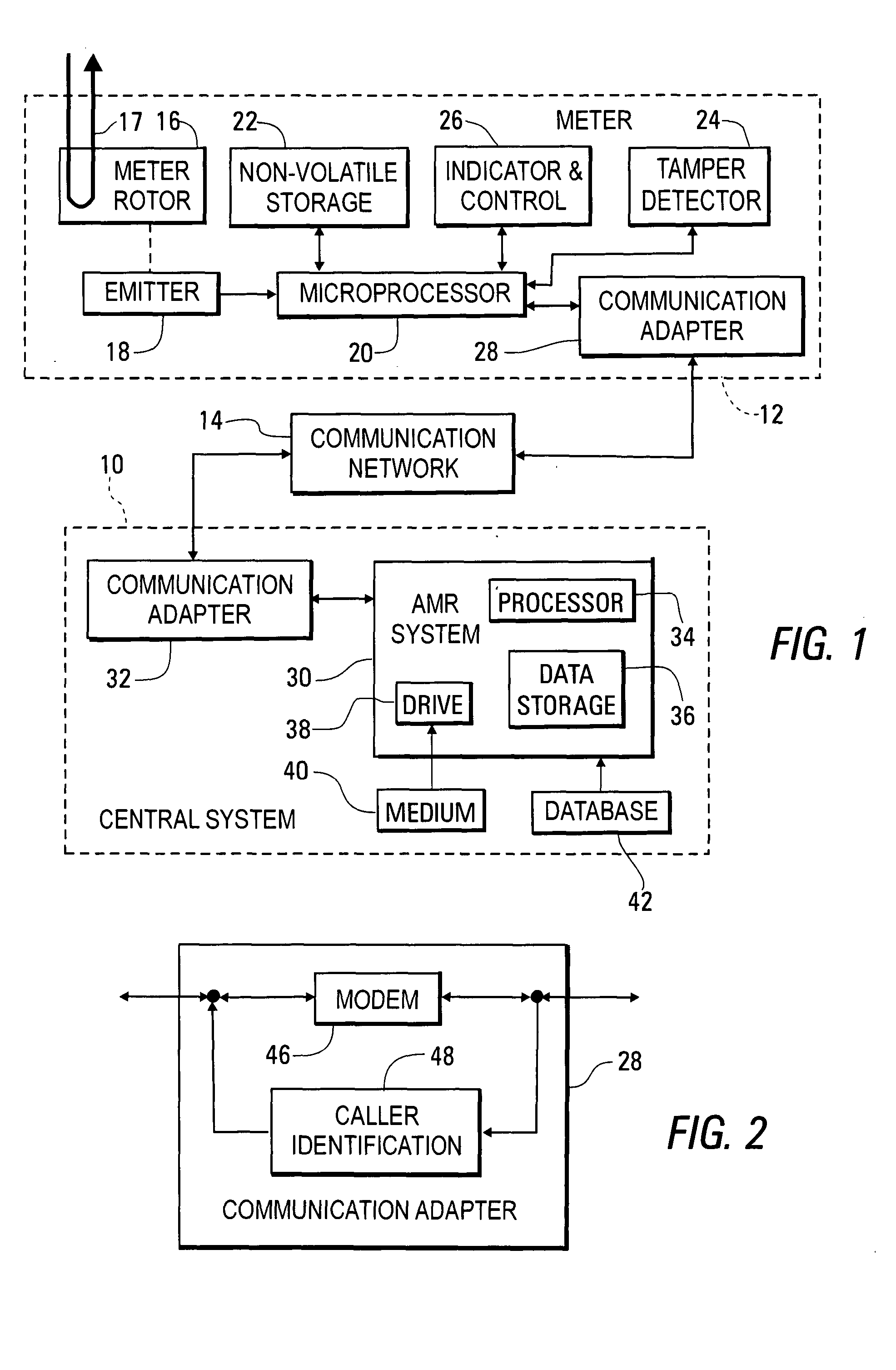 System and method for verifying the identity of a remote meter transmitting utility usage data